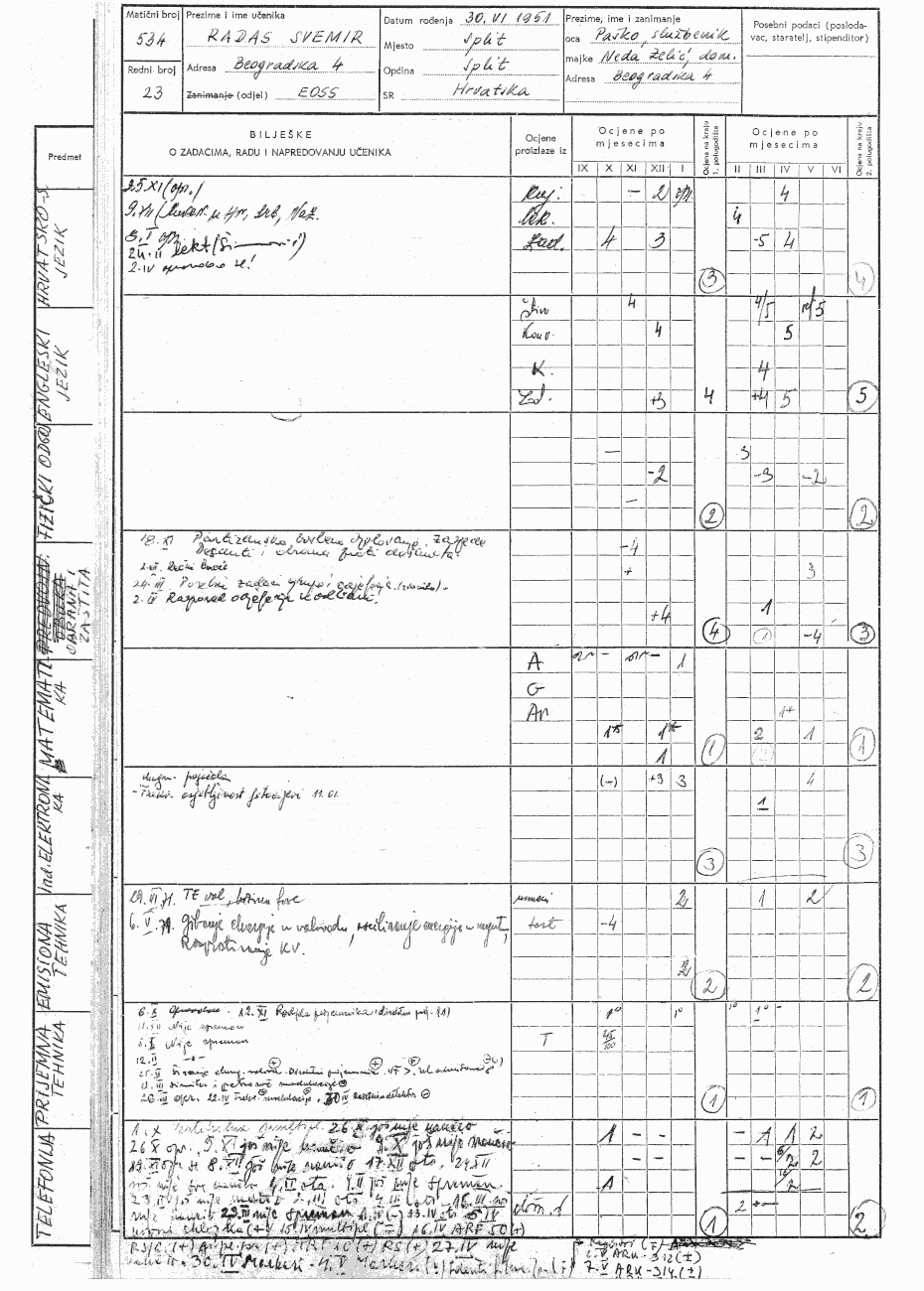  Stranica dnevnika - Svemir Radas 